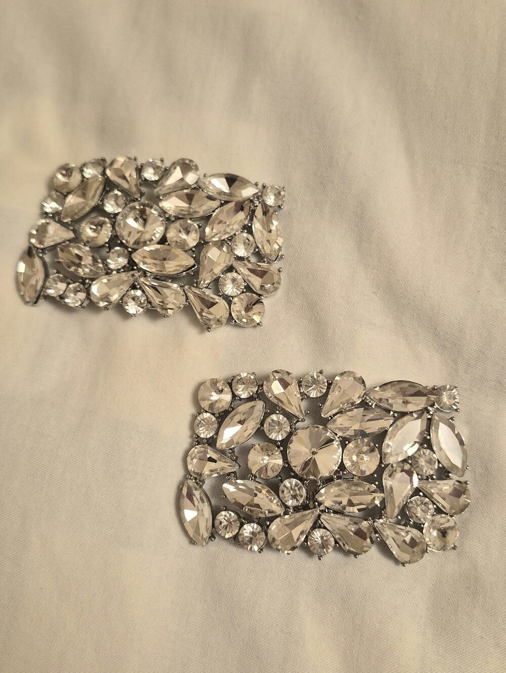 Crystal Shoe Clips